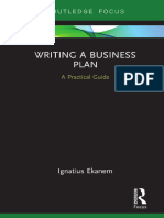 Writing A Business Plan. A Practical Guide. Ignatius Ekanem (2017)