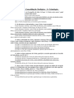 Módulo 3 - Consolidação Teológica - 3 - Cristologia