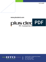 Plusdeck 2c User Manual