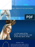 Holy Rosary Thursday