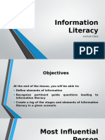 3 MIL Information Literacy