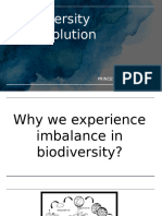 Biodiversity and Evolution