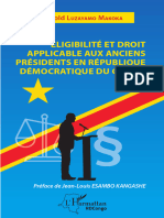 Eligibilit Et Droit Applicable Aux Anciens Prsidents en Rpublique Dmocratique Du Congo (ARNOLD LUZAYAMO MAKOKA) (Z-Library)