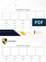 Registration Sheet - Basketball