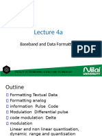 Lecture 4a Baseband and Data Formating