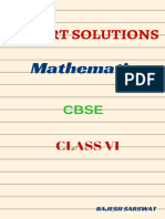 NCERT Solutions Class VI Mathematics