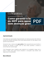 Guia Prático - Passo A Passo para Solicitar A Isenção Do IR para Portadores de Doenças Graves