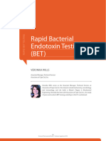 Rapid Bacterial Endotoxin Testing (BET) - Wills