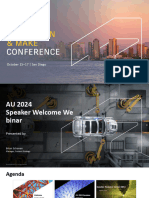 AU 2024 Speaker Welcome Webinar 