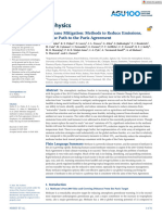 Reviews of Geophysics - 2020 - Nisbet - Methane Mitigation Methods To Reduce Emissions On The Path To The Paris Agreement