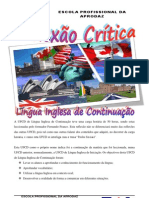 Reflexão Crítica de Ingles de Continuação