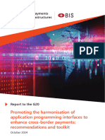 Promoting The Harmonisation of Application Programming Interfaces To Enhance Cross-Border Payments: Recommendations and Toolkit