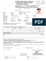 Application Form For Admission of B. Com. Sem-I (2024-2025)