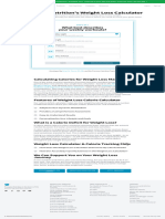 Precision Nutrition's Weight Loss Calculator Precision Nutrition