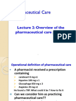 2 Overview of The Pharmaceutical Care Process - 2020