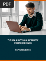 Iiba Guide To Online Proctored Exams