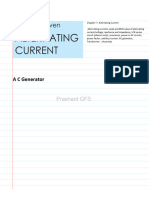 Phy 7 Alternating Currents