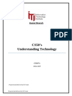 CS50's Undersanding Technology Documentation