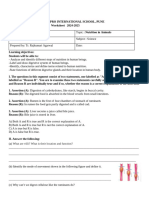 WS VII Science Nutrition in Animals April 2024-25