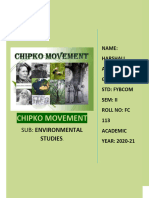 Chipko Movement