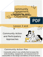 Community Engagement Lesson 3