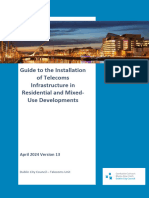 DCC Guide To The Installation of Telecoms Infrastructure in Residential and Mixed Use Developments V13final