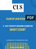 4 - Day Course On Moot Court - Guest Profile