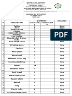 Classroom Inventory2019 2020