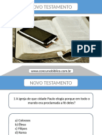 50 Perguntas Novo Testamento