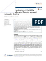 A Numerical Investigation of The GRLW Equation Using Lumped Galerkin Approach With Cubic B Spline