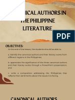 ENGL 4 Canonical Authors in The Philippine Literature Compressed