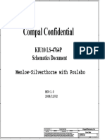 Dell Mini 10 Compal LS-4764P Rev 1.0 Schematics