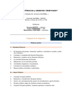 Programa Finanzas Públicas