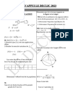 Epreuve 16 Maths