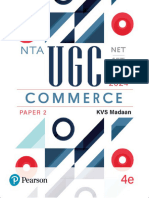 NTA-UGC-NET-SET-JRF Commerce 2024 Paper 2, Fourth Edition (KVS Madaan)