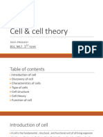 Cell 0 Cell Theory