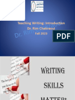 1.teaching Writing Introduction