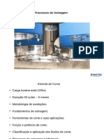 Apresentação Processos de Usinagem