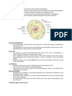 Describe Eukaryotic Cell Structure and Its Function With Diagram