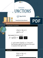 LESSON 3 Composite Functions