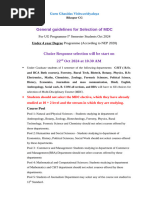 FINAL Guideline For MDC Selection Ist Sem NEP Oct 2024-1