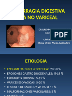 Hemorragia Digestiva Alta No Variceal