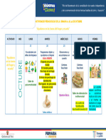 Planificador de Actividad Semana 21 Al 25 Octubre 2