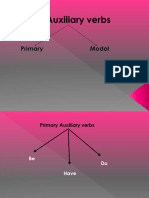 Auxiliary Verbs in English 