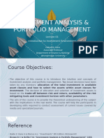 FRM - Investment Analysis & Portfolio MGT - Lecture 01