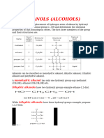 Organic 2 - Alkanols To Polymerization