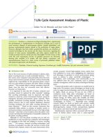 Critical Evaluationof Life Cycle Assessment Analysesof Plasticwastepyrolysis