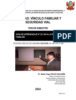 Guía de Aprendizaje #22 - No A La Violencia Familiar