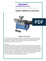 HDatos MiniExtrusora SPT-JH20 2024 Actualizado