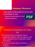 2descriptive Numerical Summary Measures Central